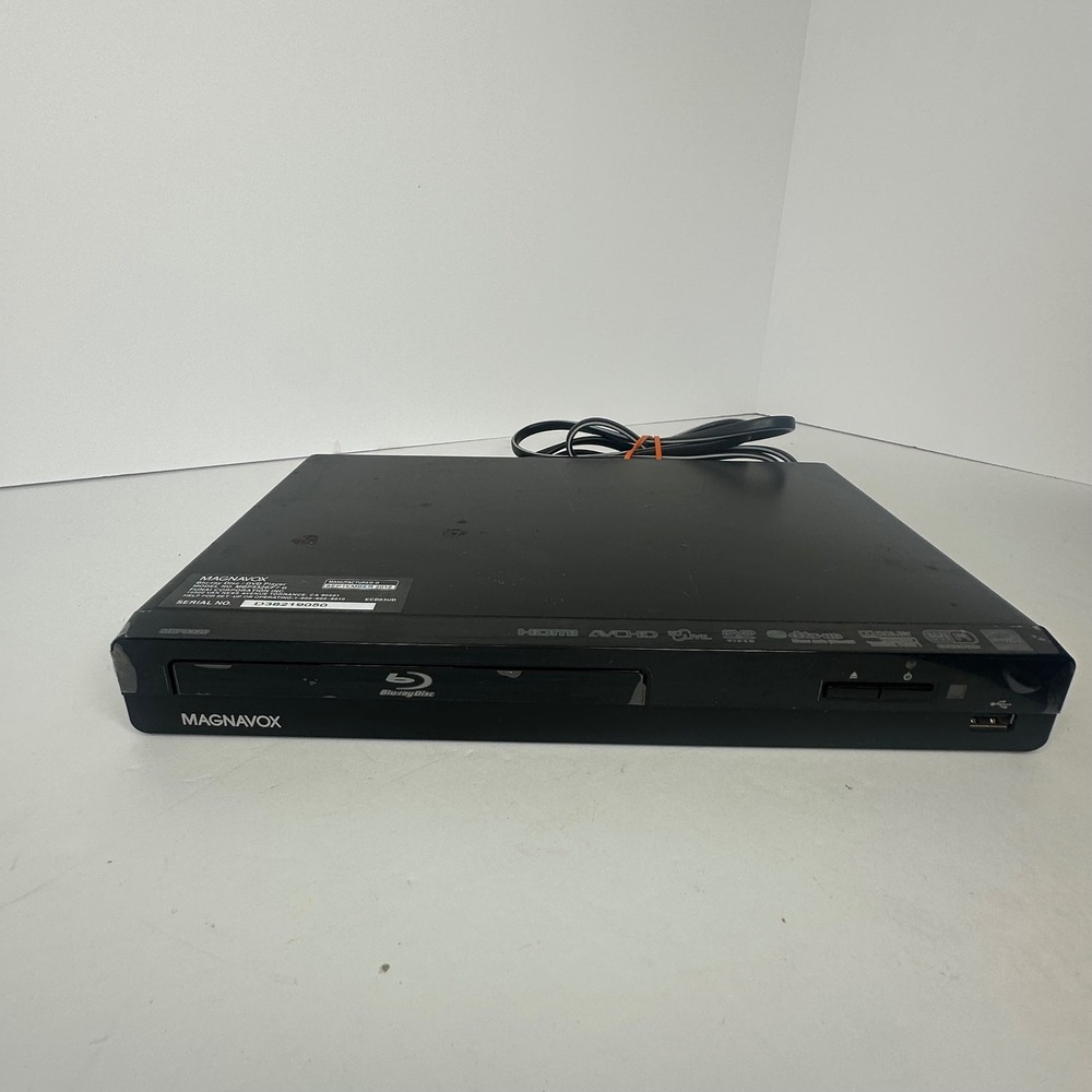 Magnavox MBP5320/F7 G Blu-ray DVD Player WiFi HDMI USB Black Tested No Remote